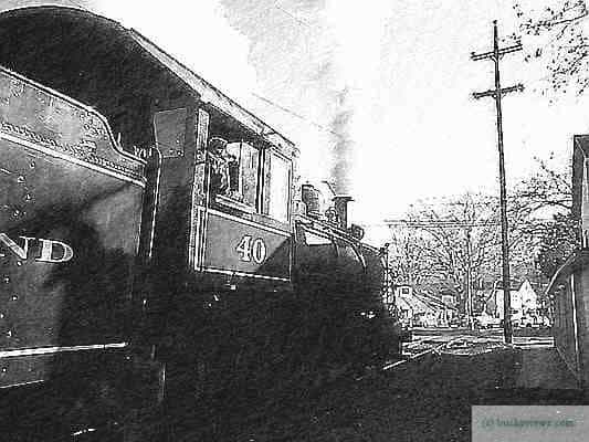 Engine number 40 at New Hope