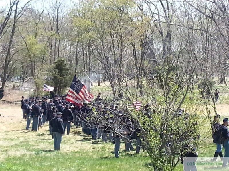 Civil War Reenactment at Neshaminy Park