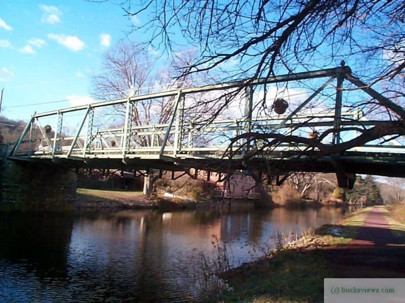 The Murray -Dougal Bridge in Point Pleasant - Side View