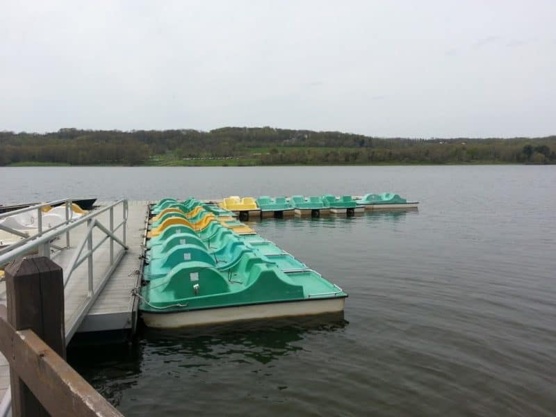 Paddle Boats at Peace Valley